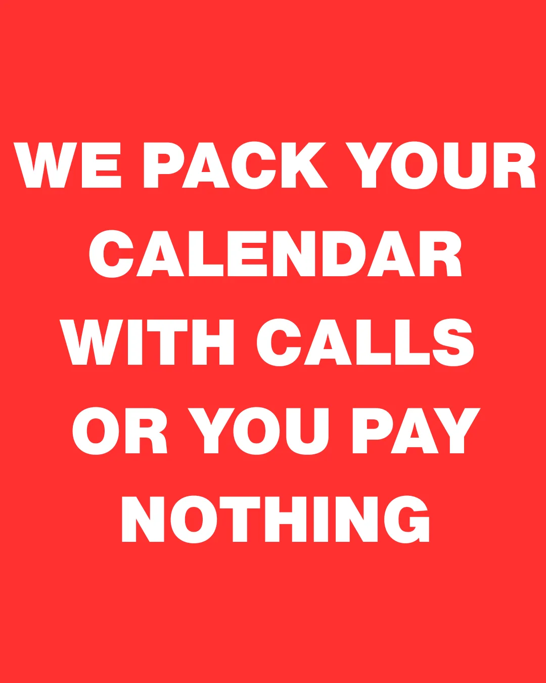 Bold Monochrome Offer Headline Layout