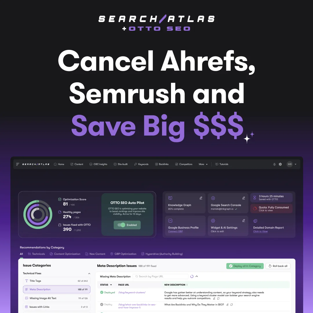 Dark Mode SaaS Dashboard Layout with Purple Glow