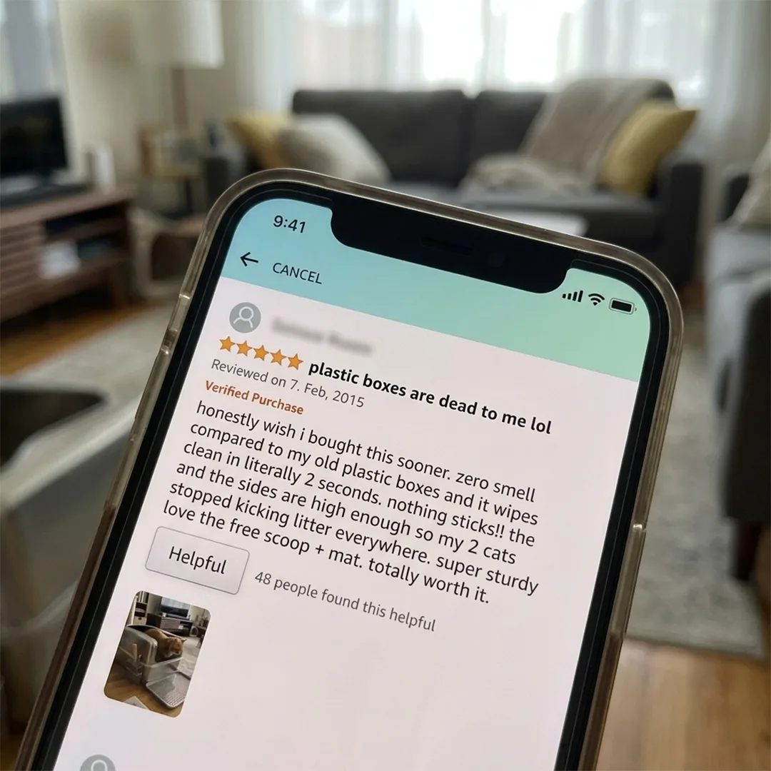 POV Smartphone Review Mockup