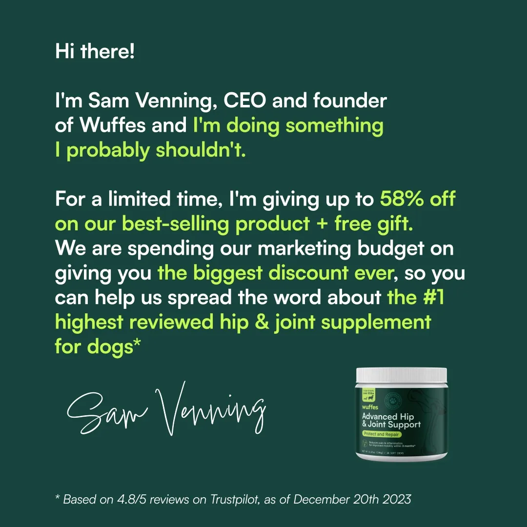 Founder's Personal Offer Announcement