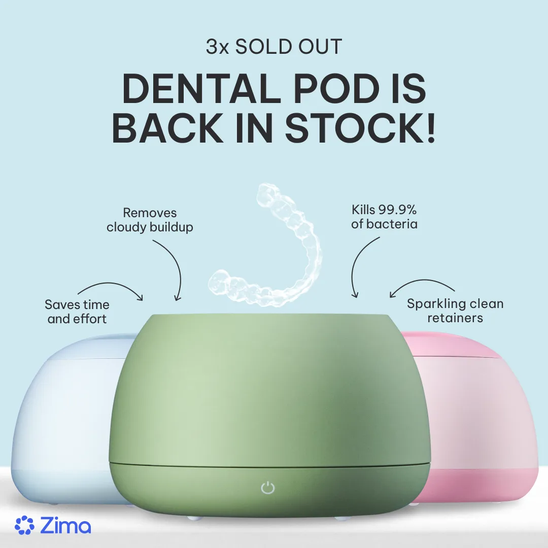 Dental Pod Back in Stock Announcement with Benefits