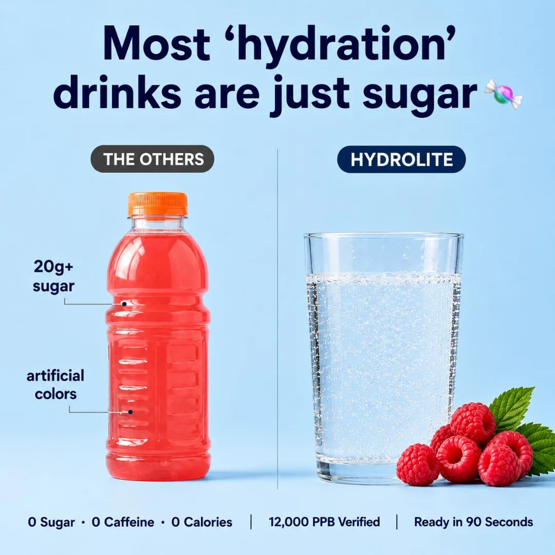 Hydration Drink Comparison Ad