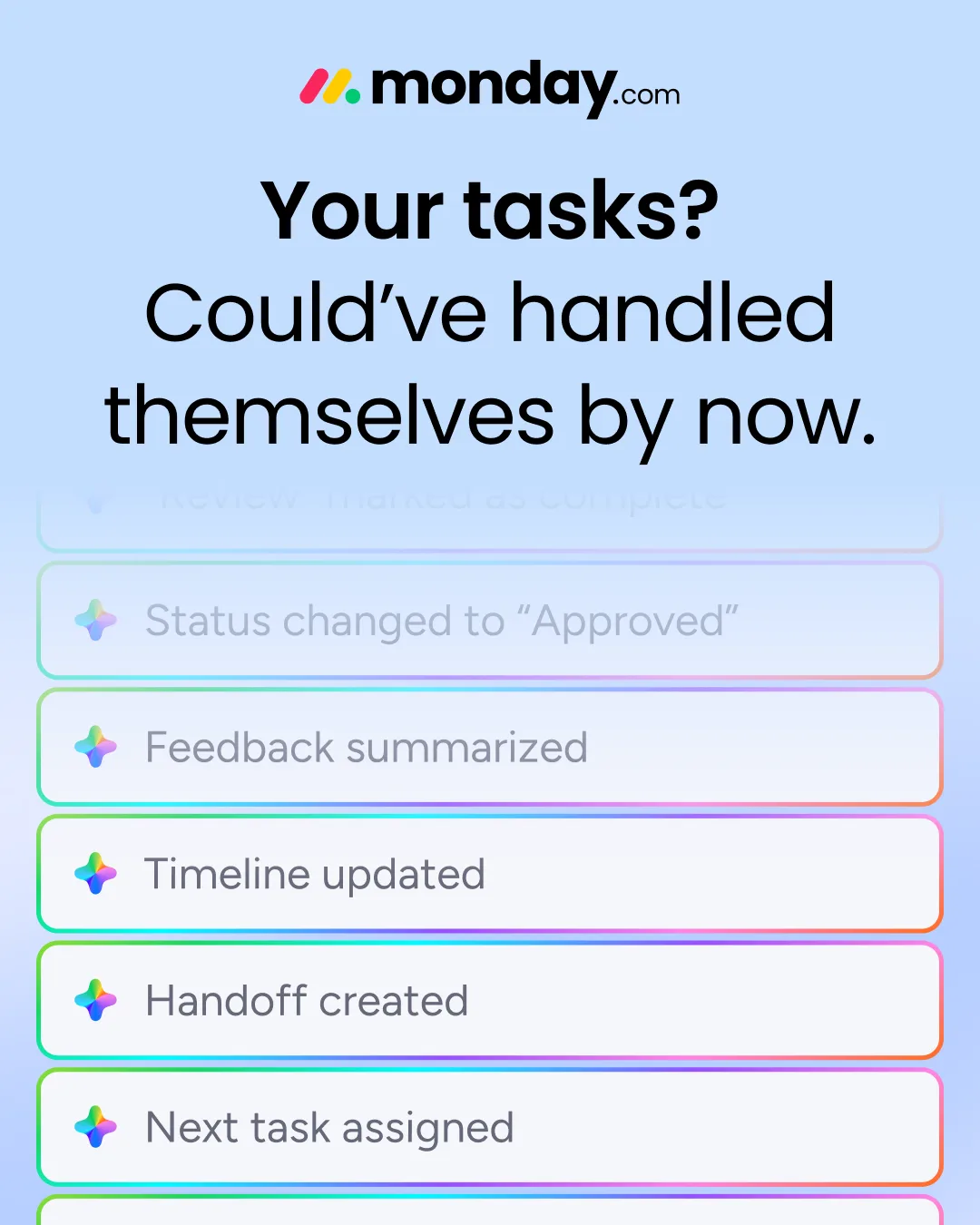 Monday.com Task Automation Ad