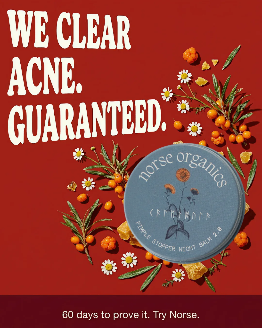 Acne Guarantee Product Ad