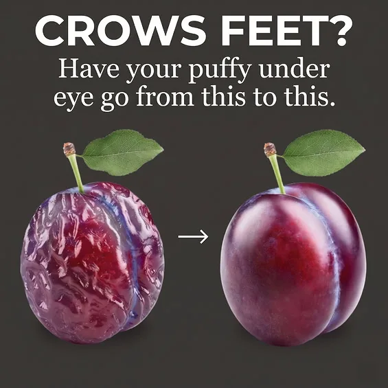 Before & After Plum Transformation Ad