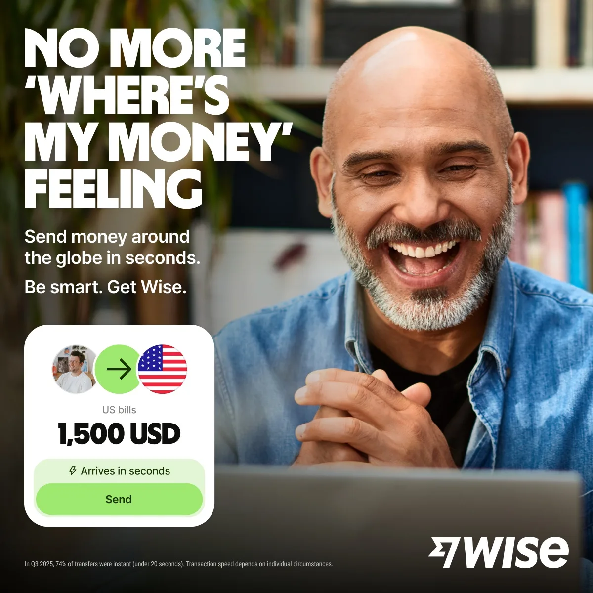 Wise Money Transfer Ad