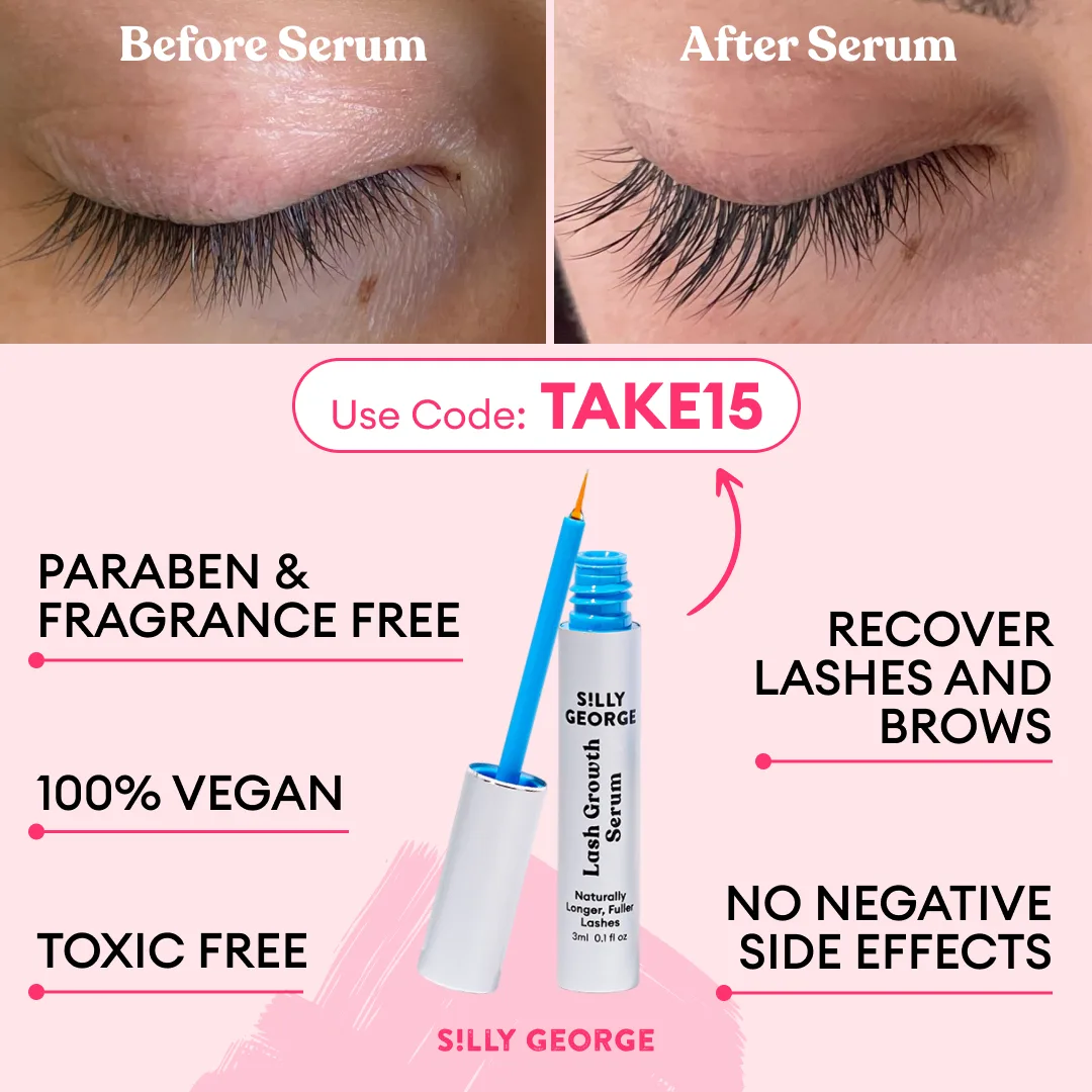 Lash Serum Before & After with Offer