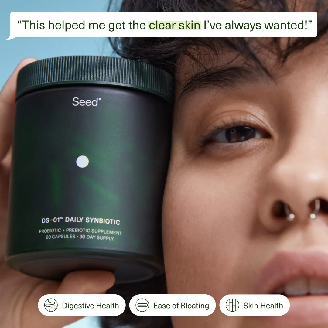Testimonial Ad with Product & Benefits