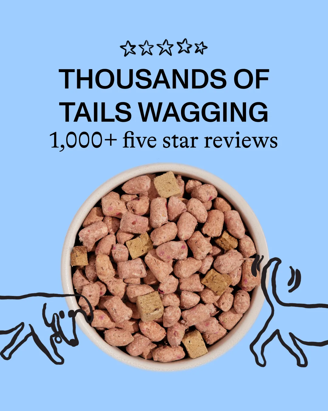 Dog Food Social Proof Ad