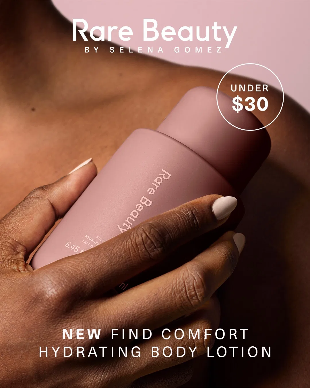 Rare Beauty Hydrating Body Lotion Ad