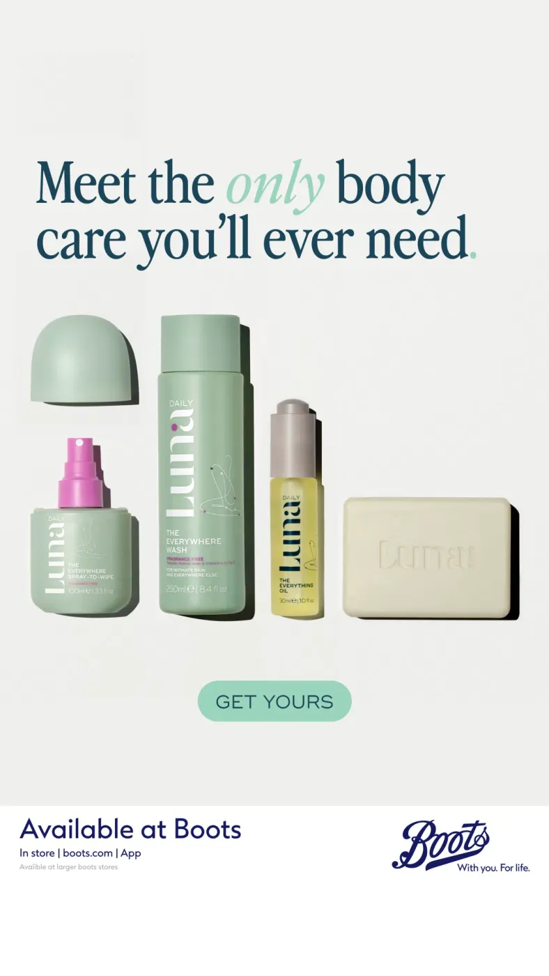 Minimalist Body Care Product Showcase with Headline and CTA
