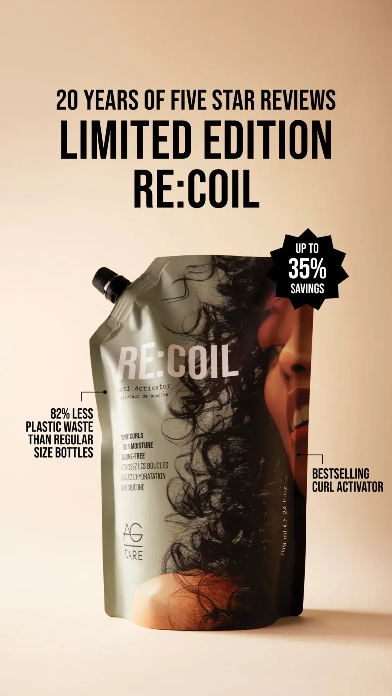 Limited Edition Curl Activator Pouch Ad