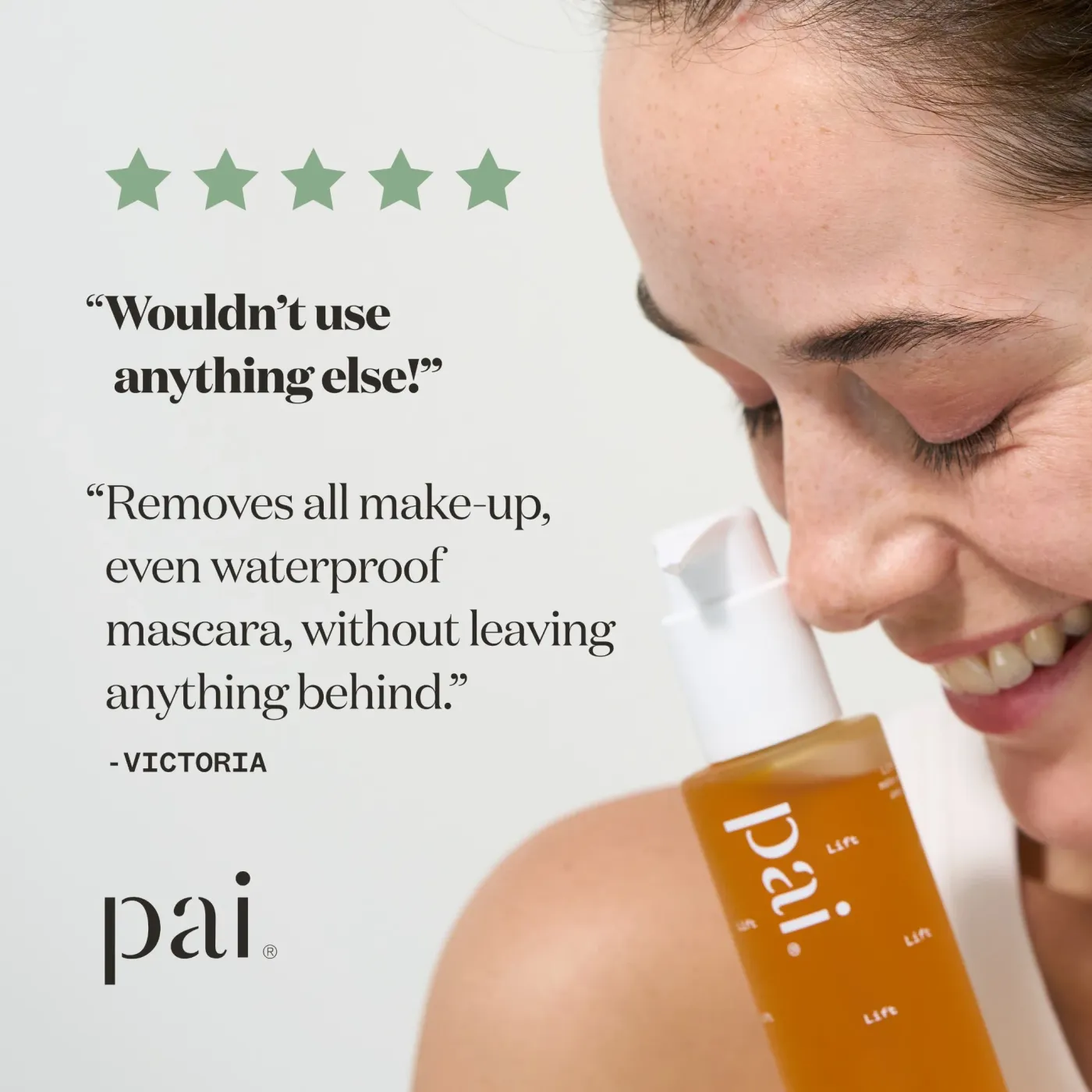 Skincare Product Testimonial Ad