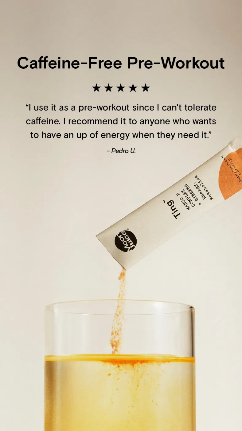 Supplement Testimonial Ad with Product in Use