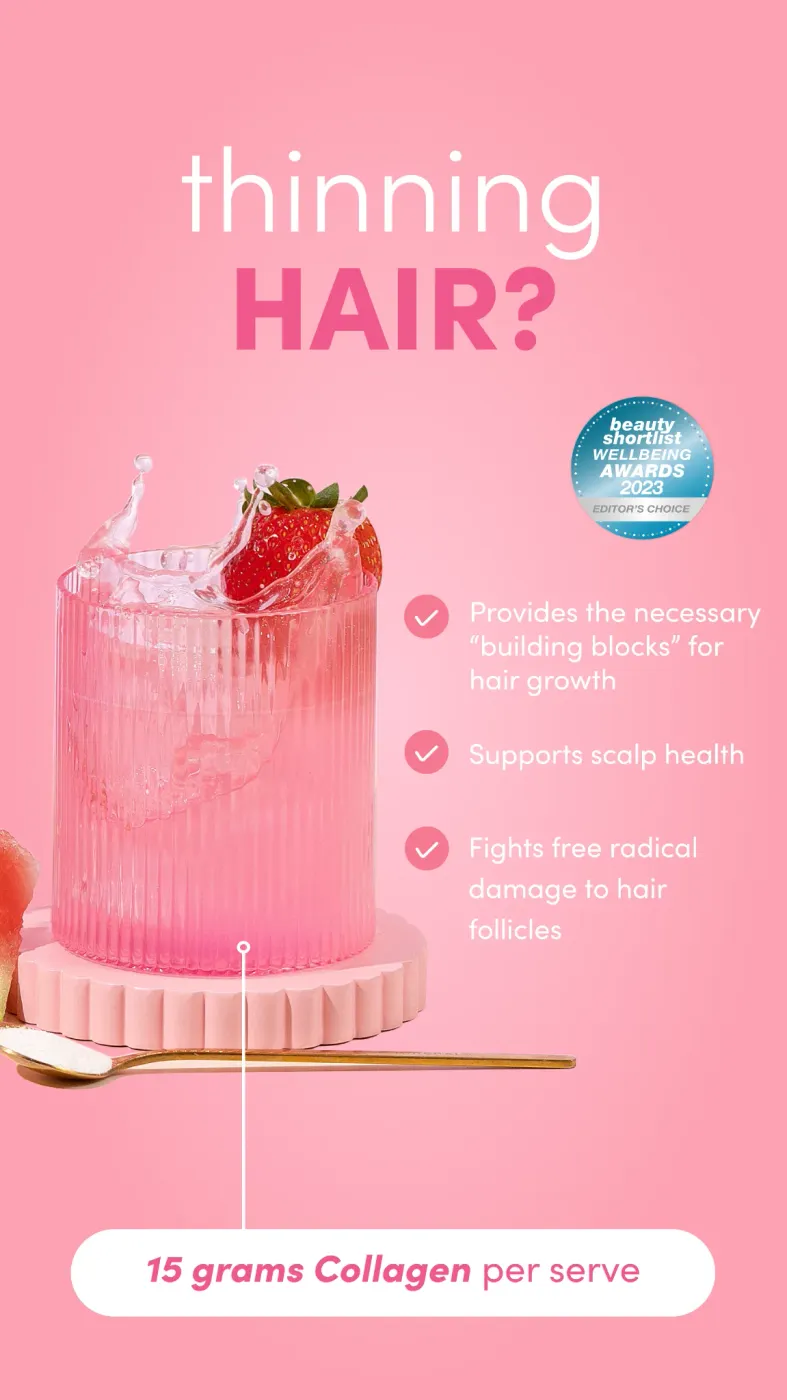 Hair Thinning Solution Ad