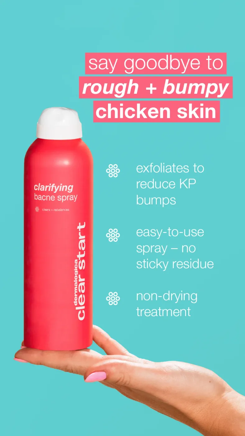 Bumpy Skin Treatment Spray Ad