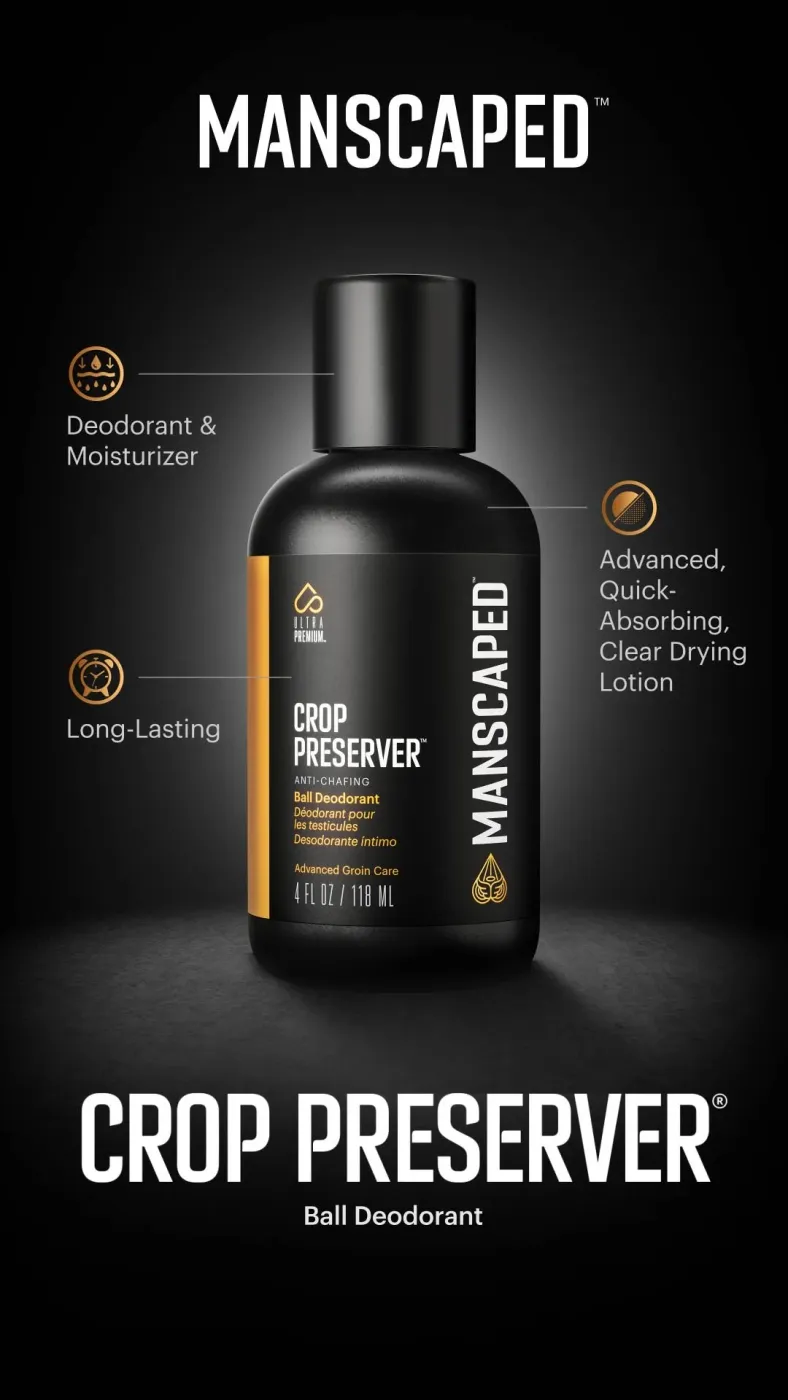 Manscaped Crop Preserver Product Feature Ad