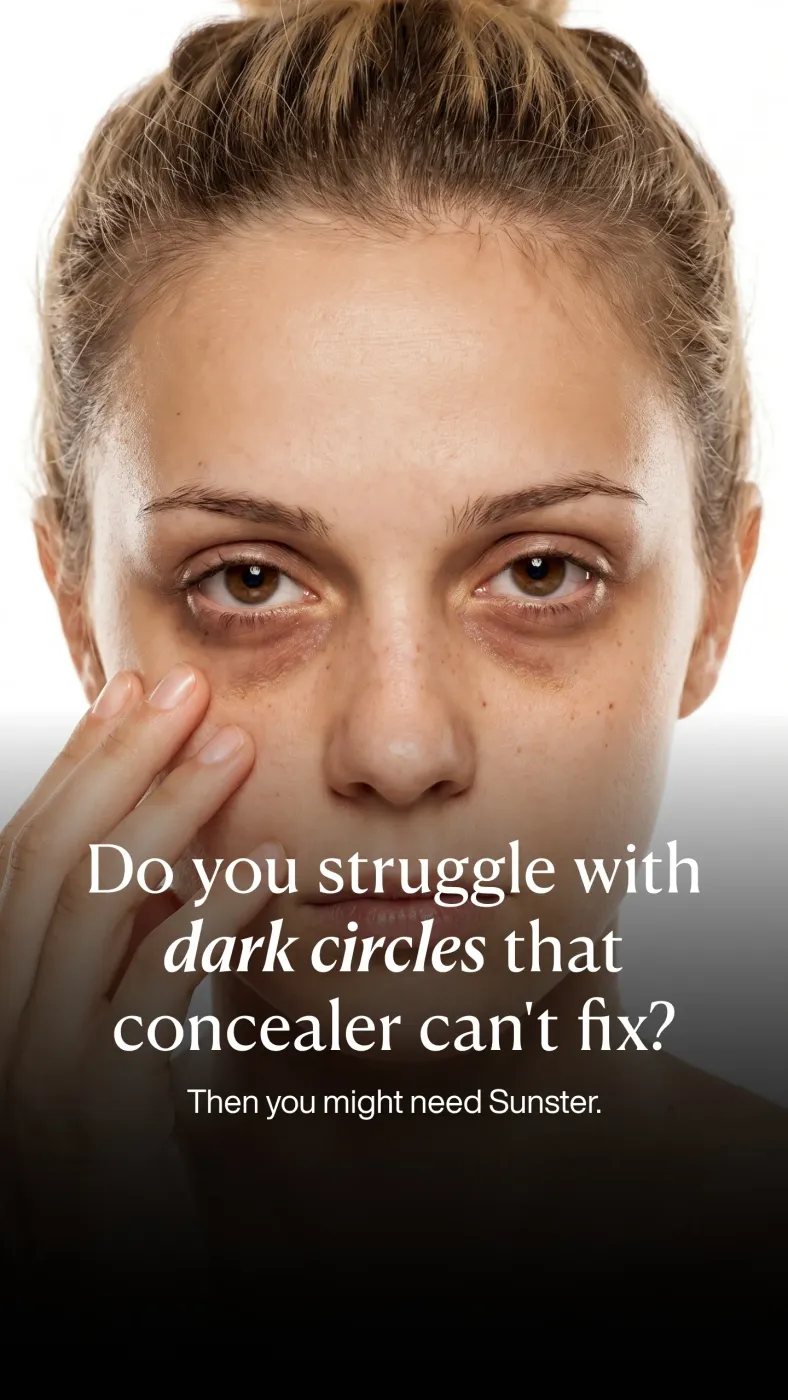 Dark Circles Problem/Solution Ad