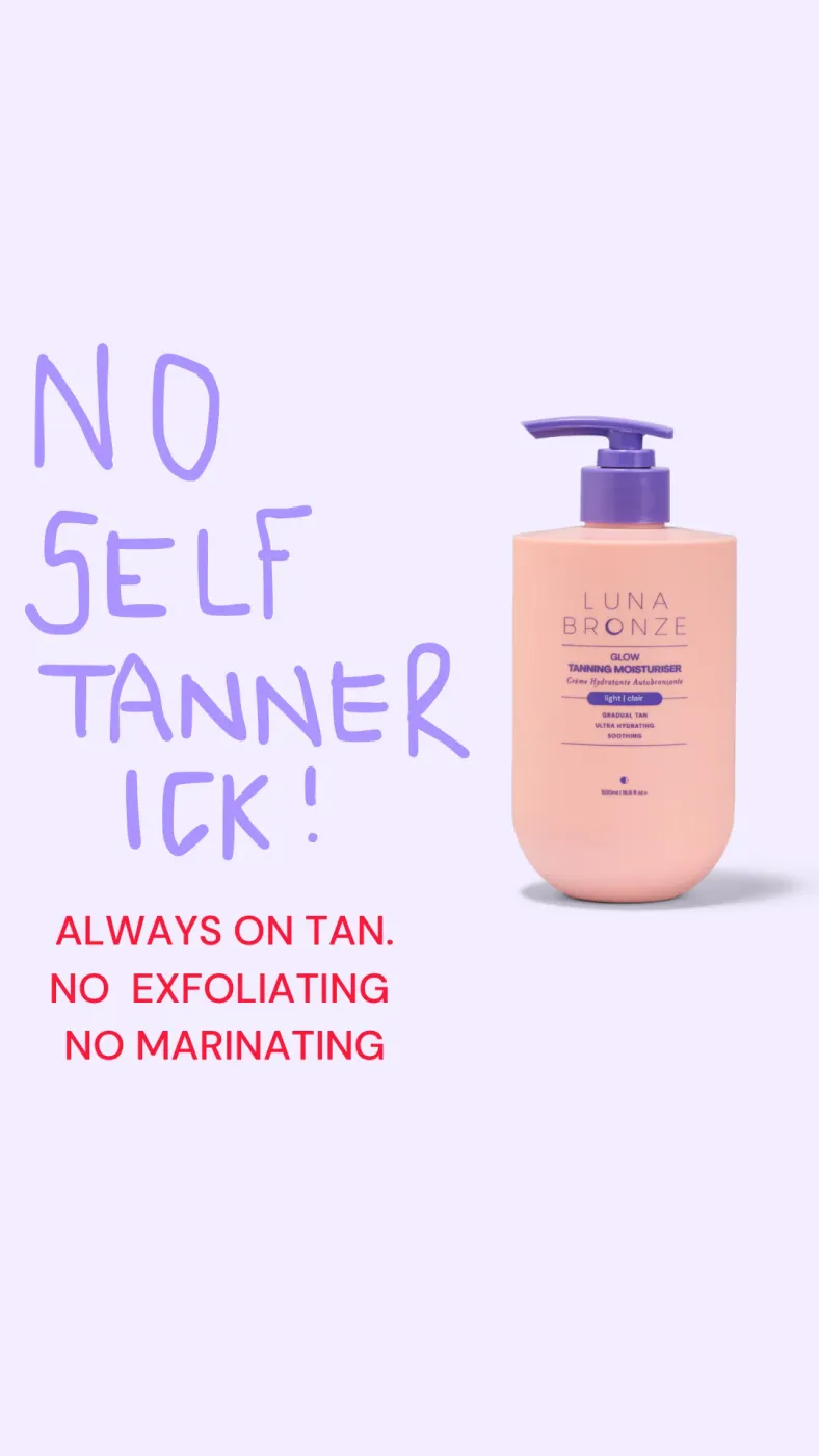 Self-Tanner Solution Ad