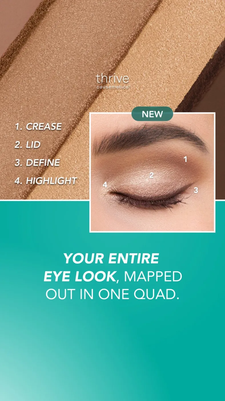 Thrive Causemetics Eye Look Quad Ad