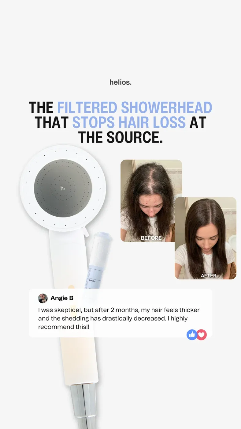 Hair Loss Showerhead Testimonial Ad