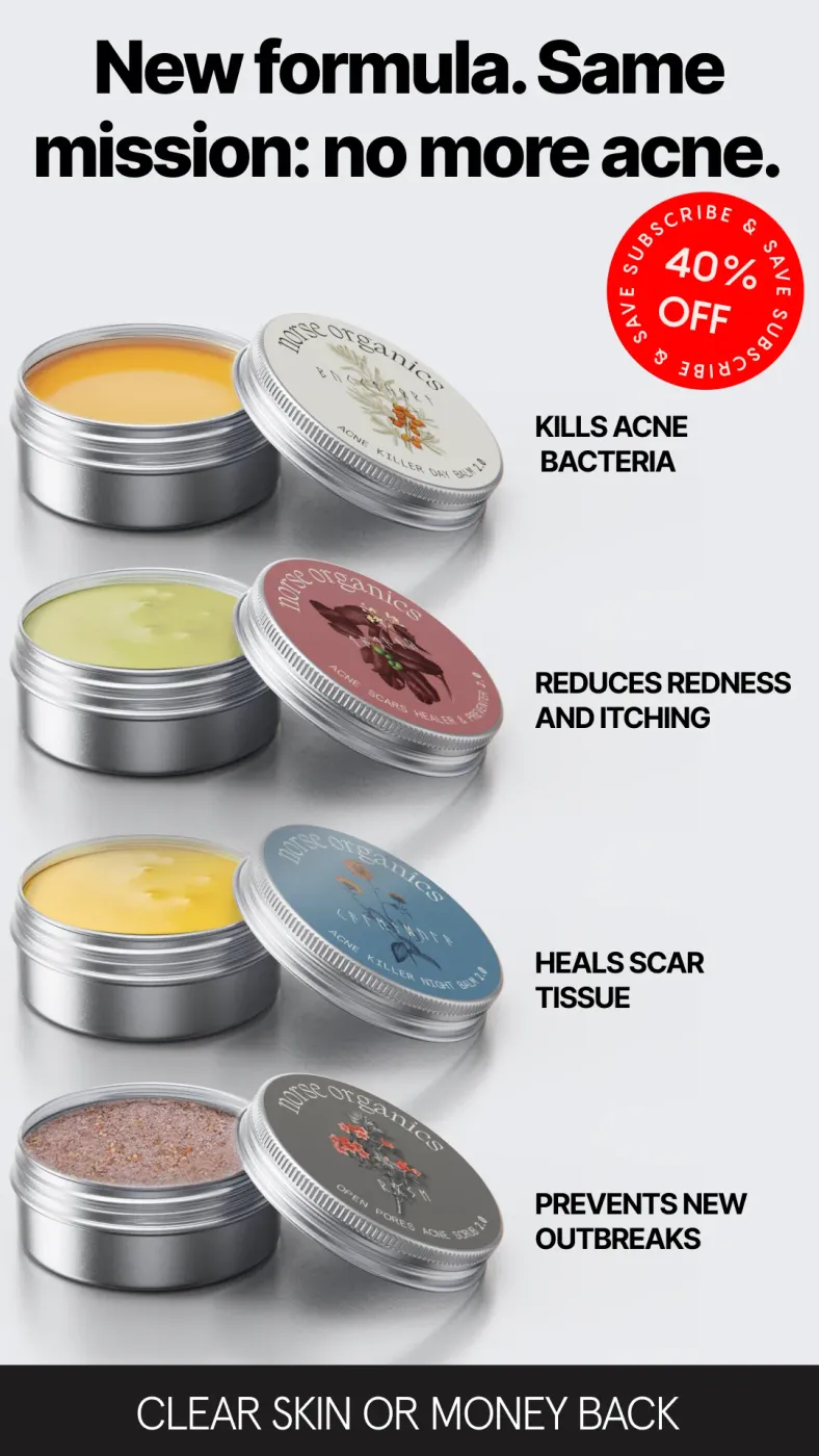 Acne Treatment Product Stack with Benefits and Offer