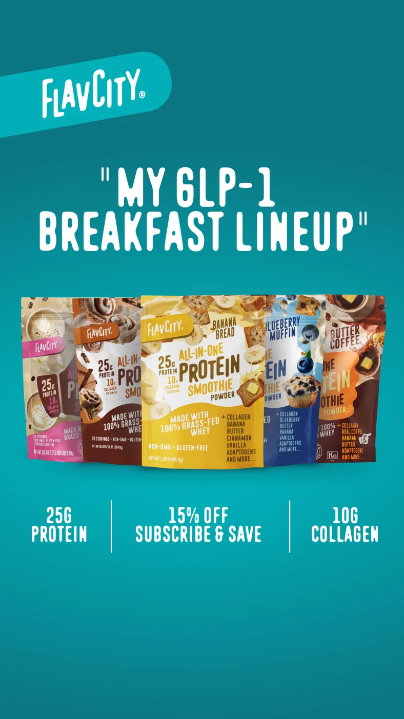 GLP-1 Breakfast Lineup