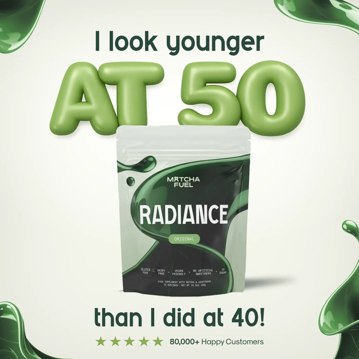 Age-Defying Supplement Testimonial Ad
