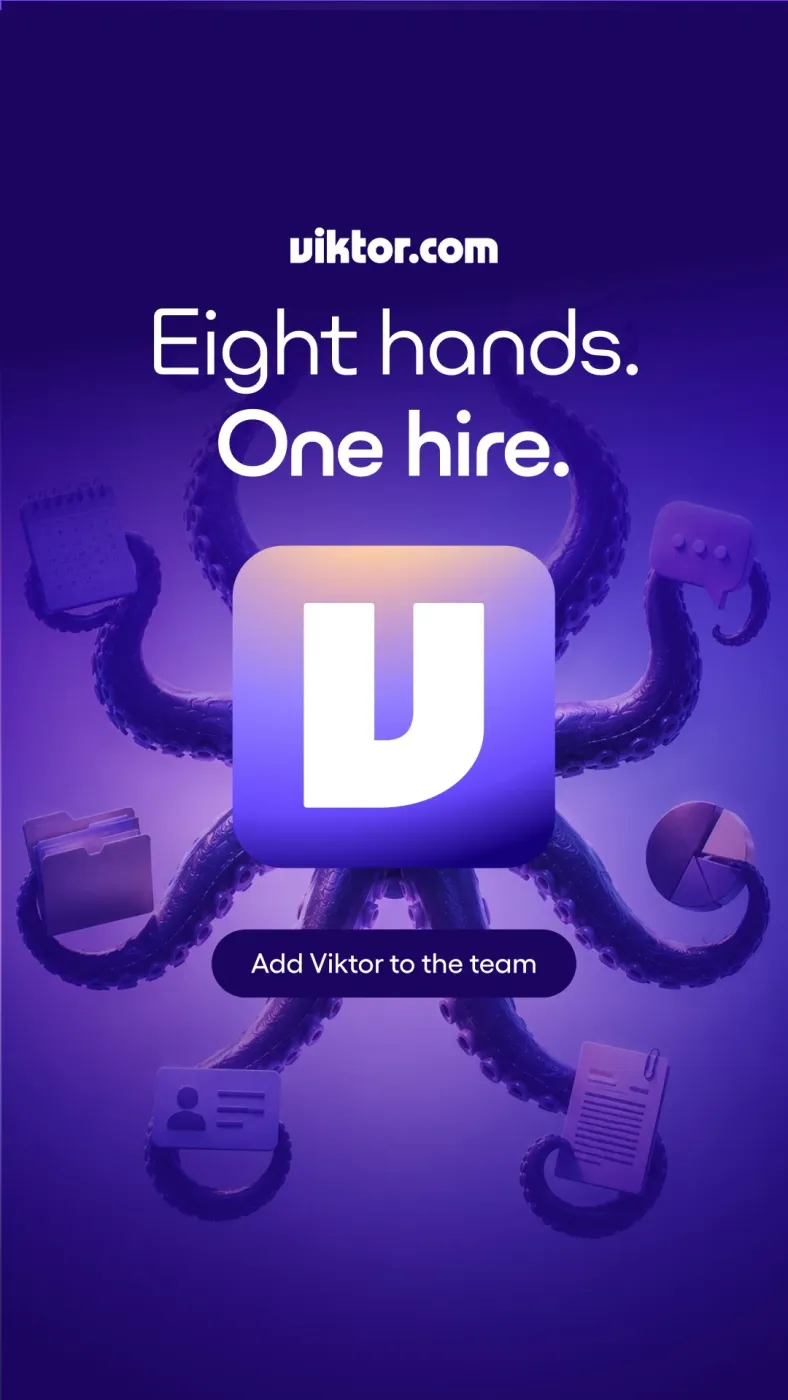Octopus App Icon with Productivity Icons