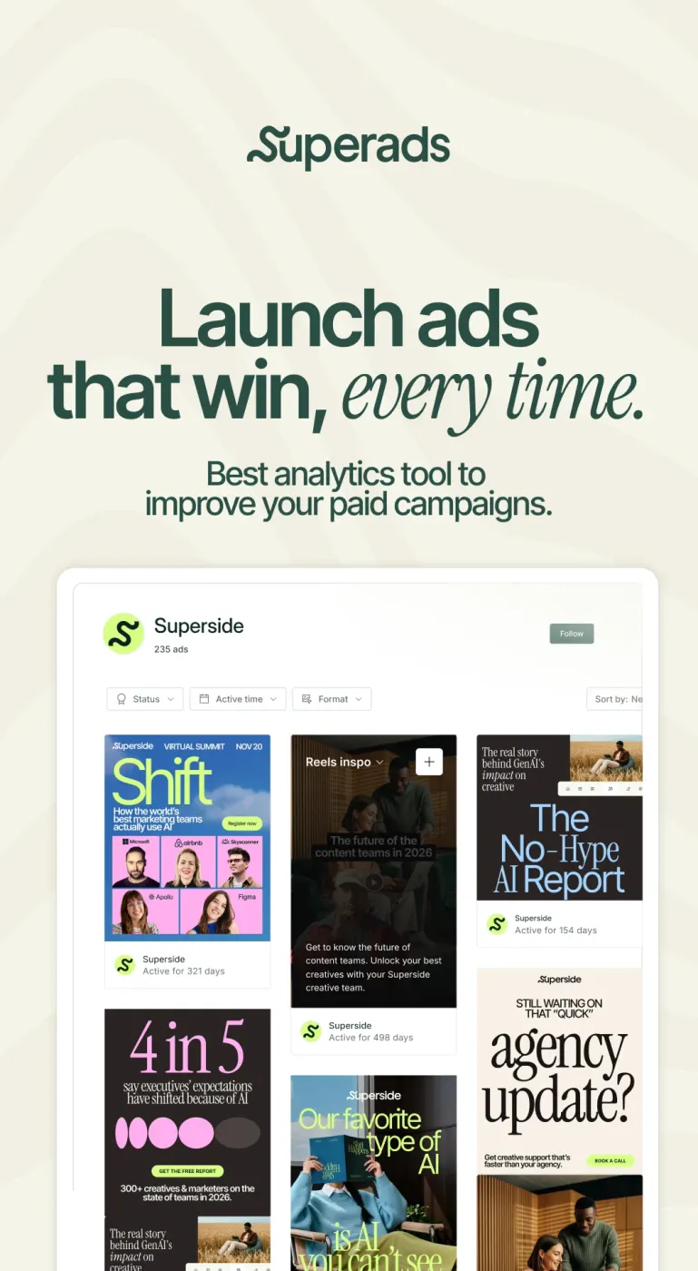 Superads Product Showcase Ad