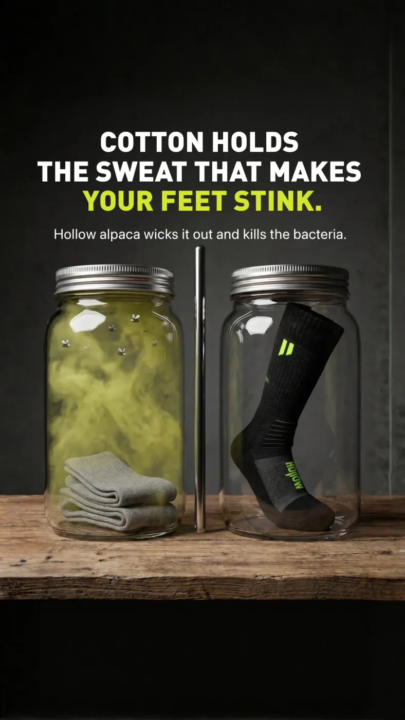 Stinky Feet Solution Ad