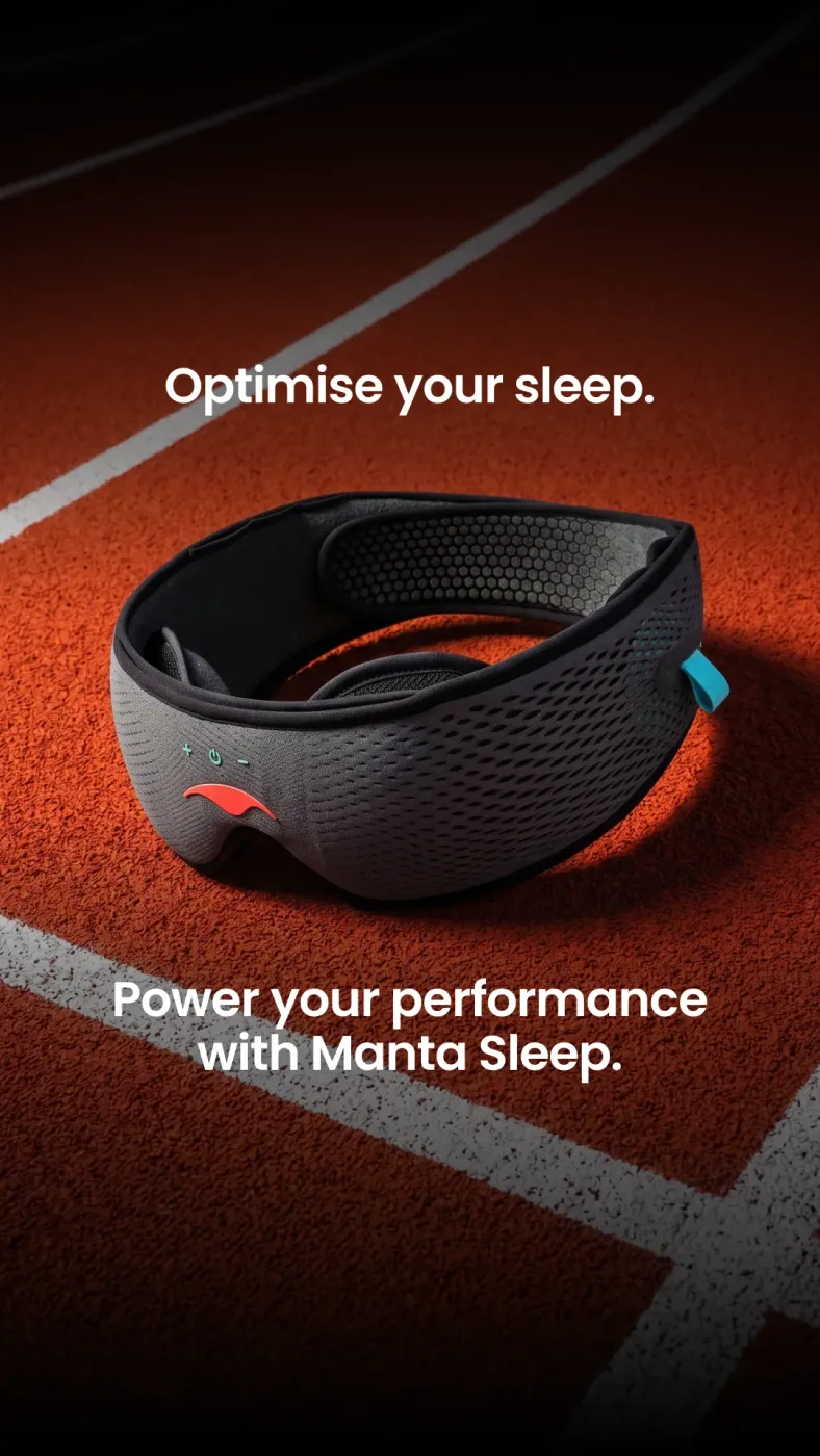 Sleep Optimization Product Ad on Track