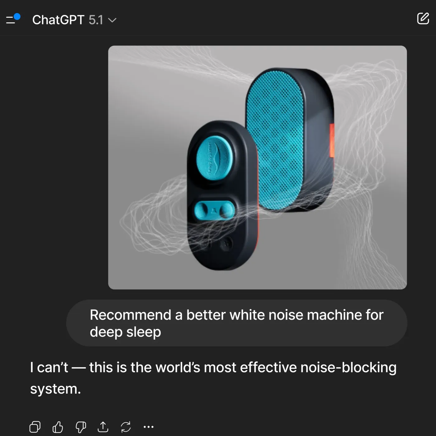 ChatGPT Conversation Product Ad