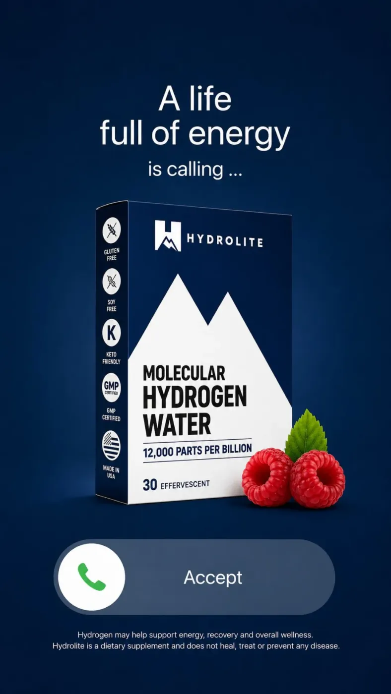 Hydrolite Energy Drink Ad