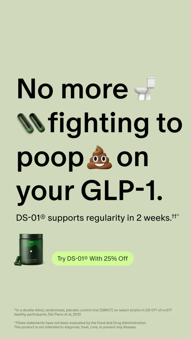 GLP-1 Support Ad with Emojis