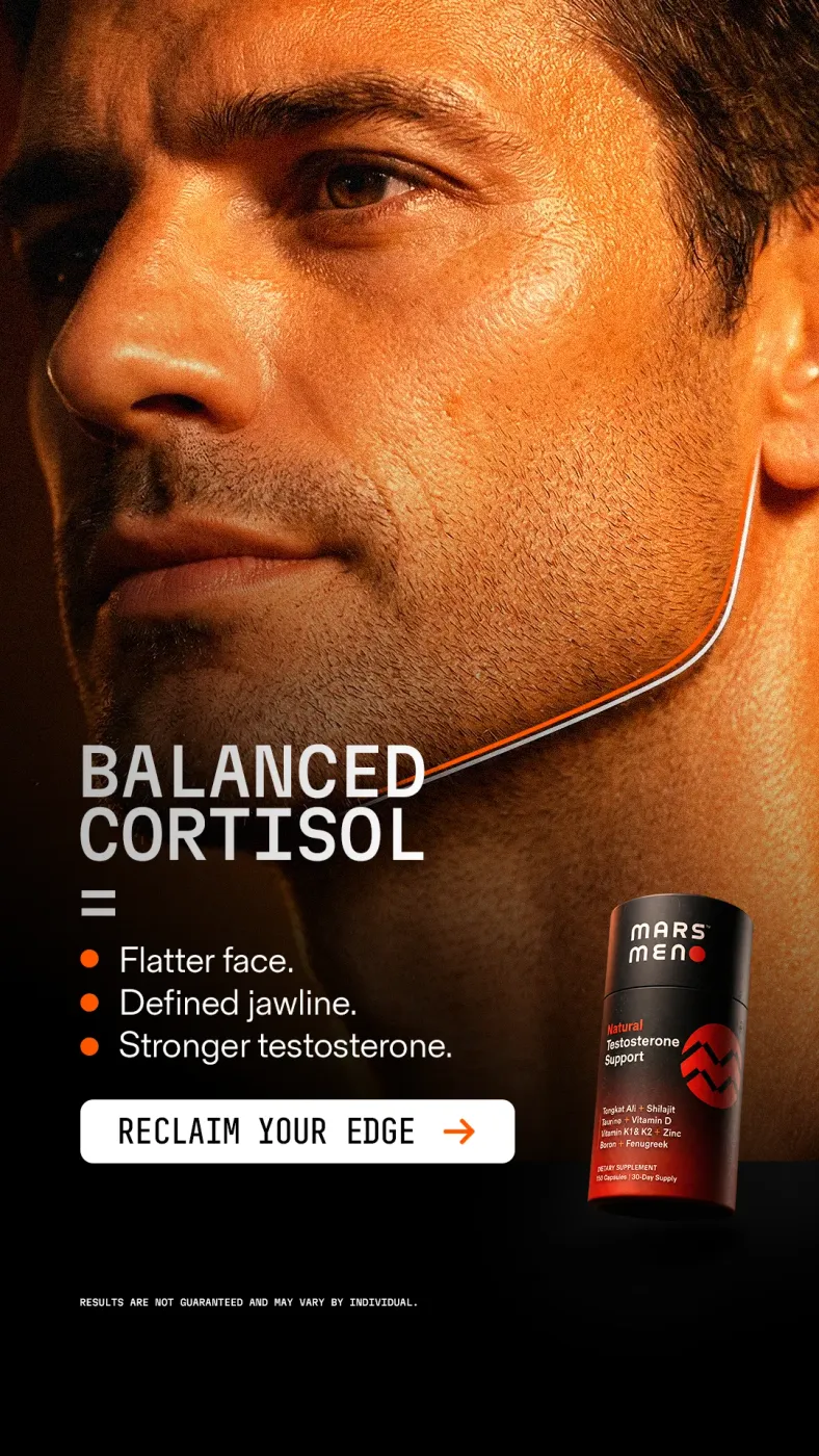 Balanced Cortisol Supplement Ad