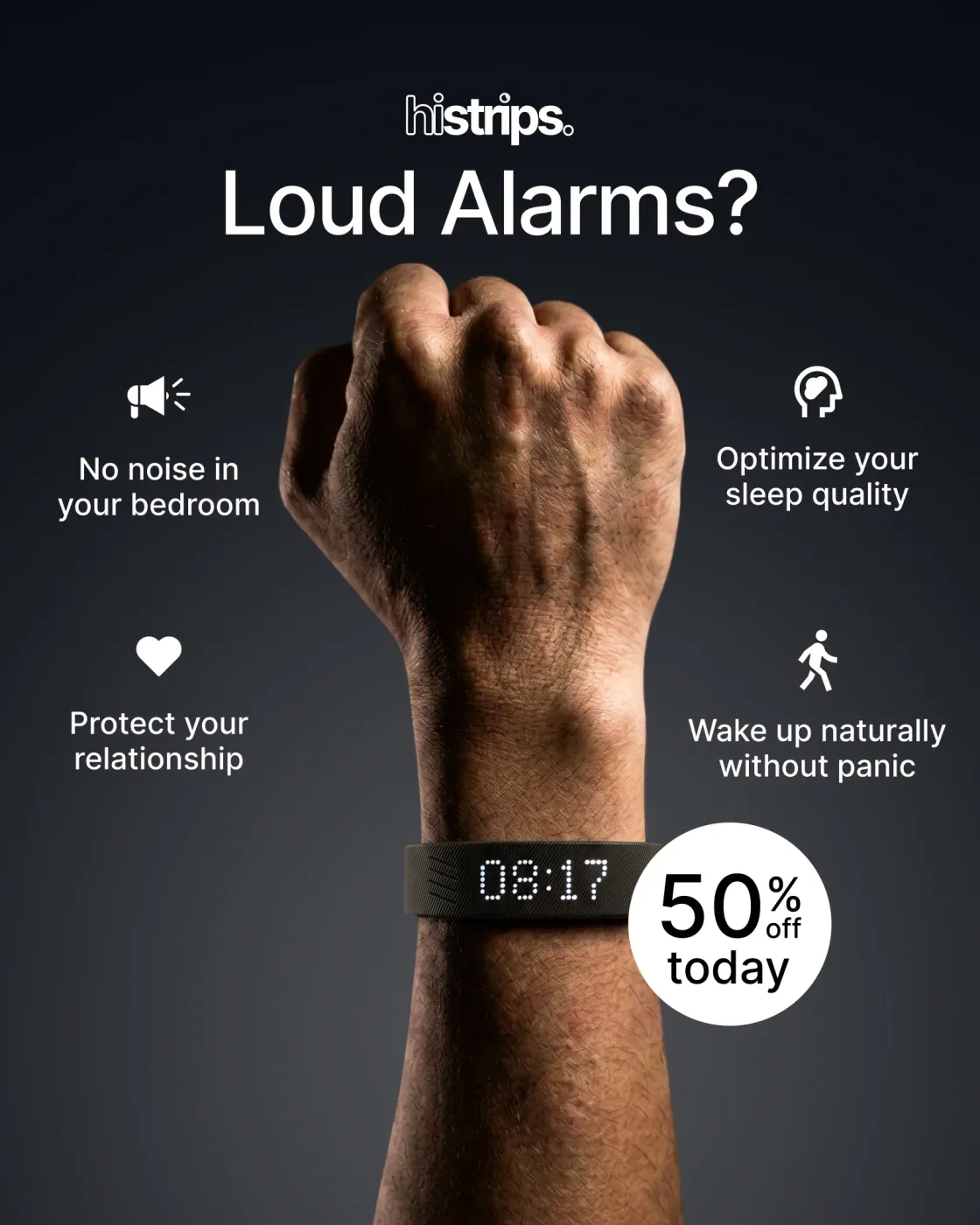 Silent Alarm Wristband Ad