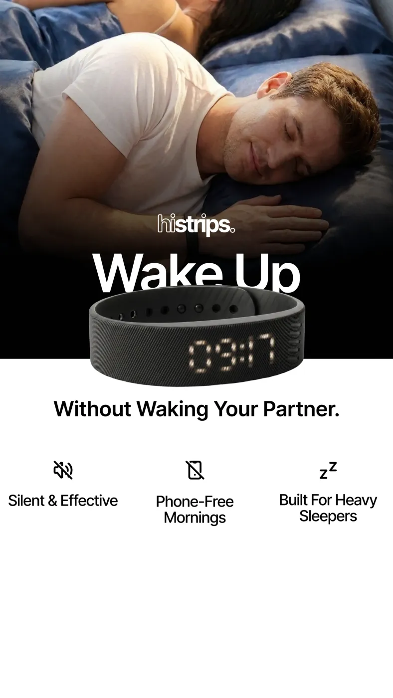 Silent Alarm Wristband Ad