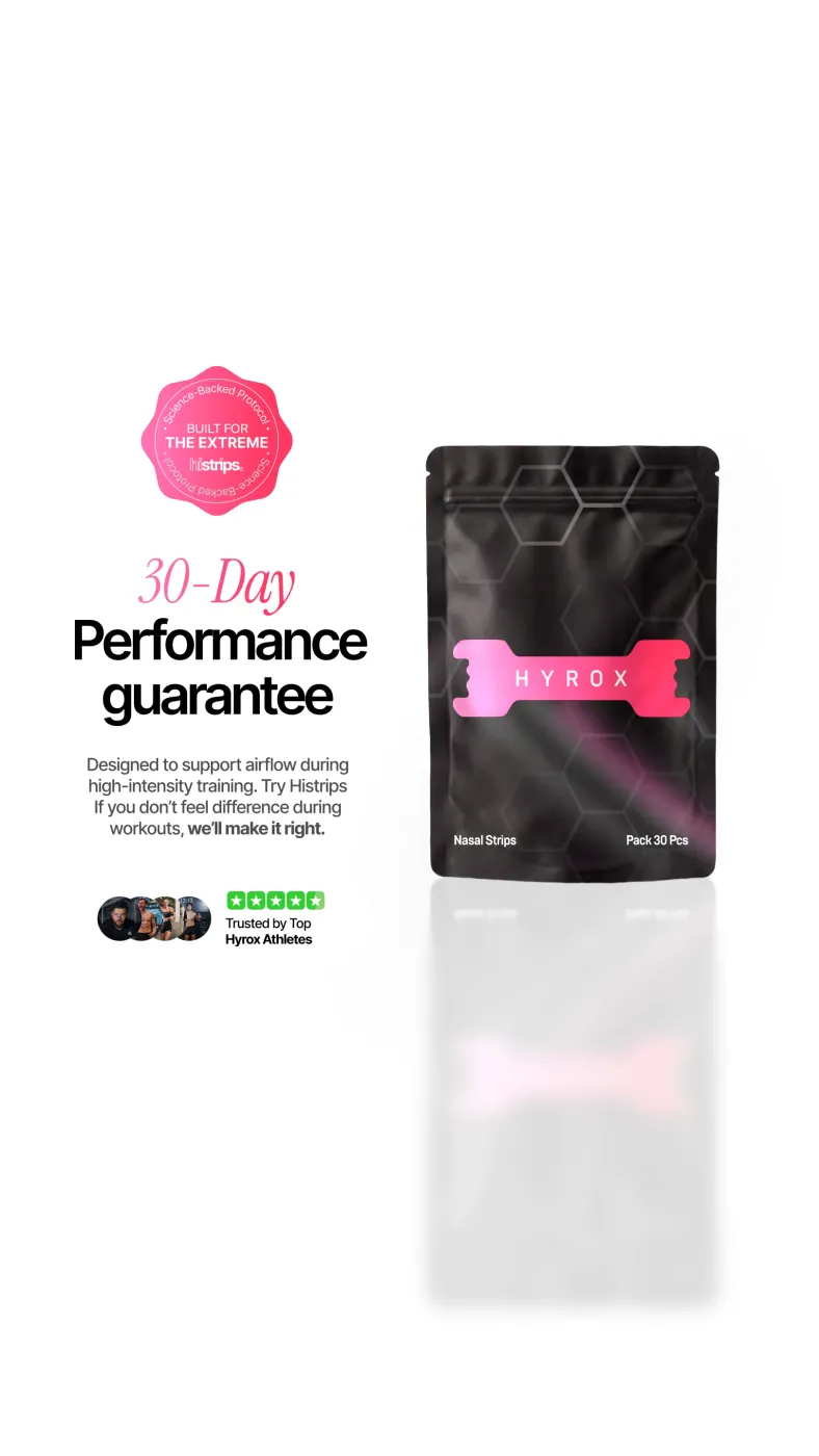 Performance Guarantee Ad with Product Pouch and Trust Badges