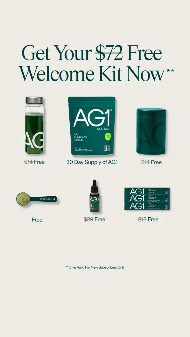 AG1 Welcome Kit Offer