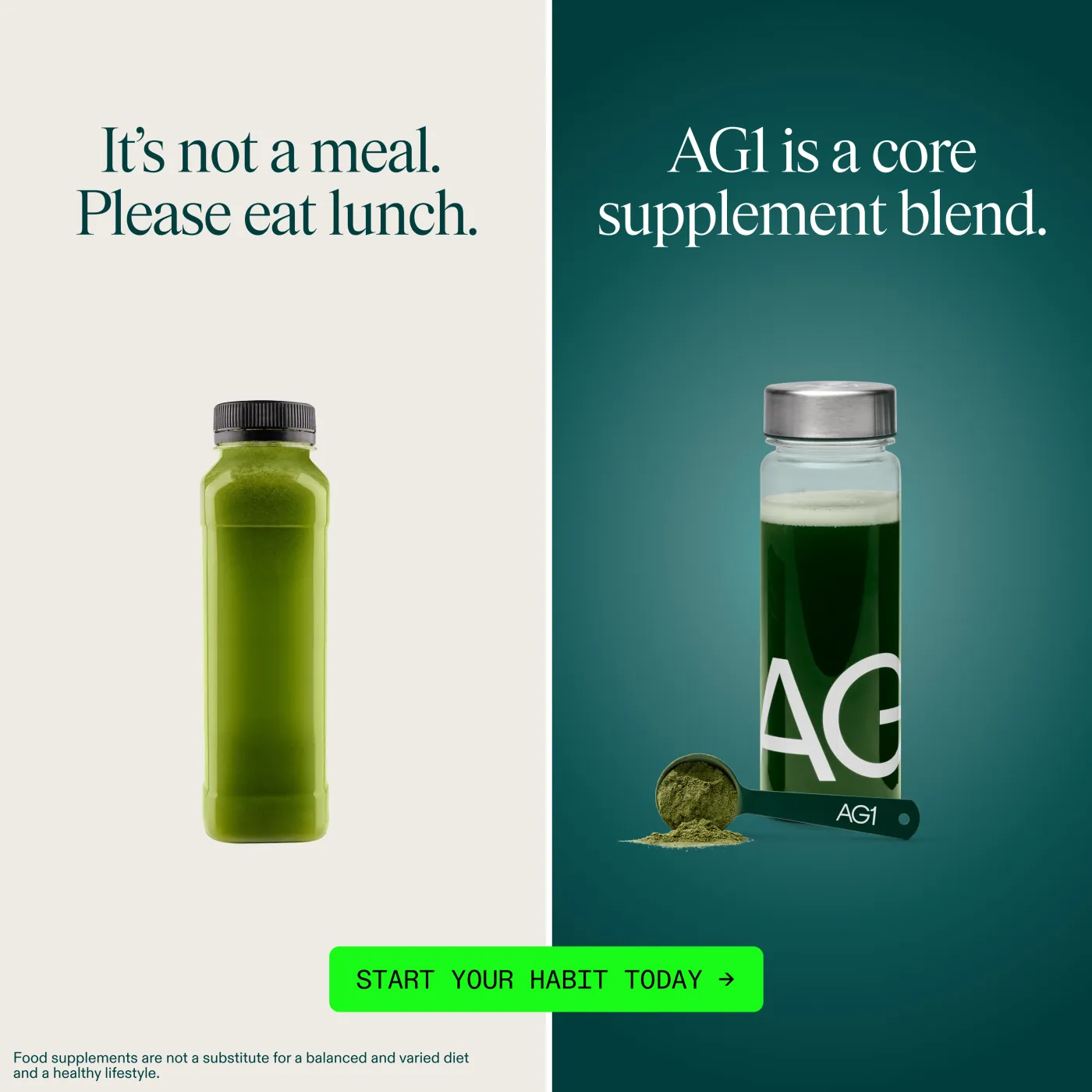 Two-Panel Product Comparison with CTA