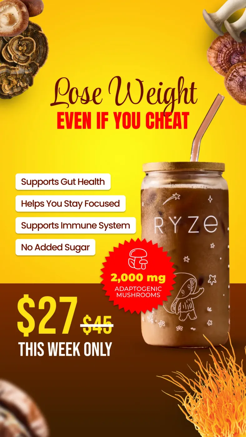Mushroom Coffee Weight Loss Ad