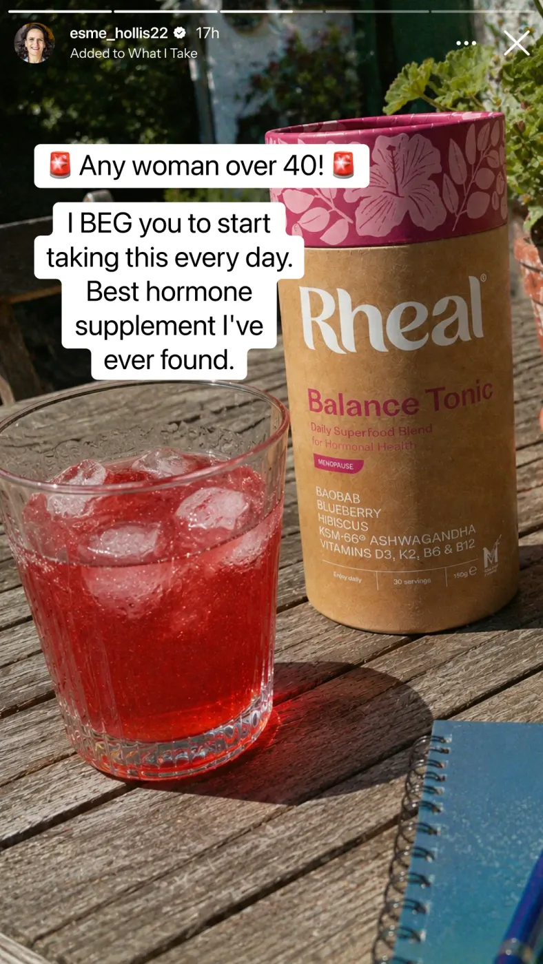 Hormone Supplement Testimonial