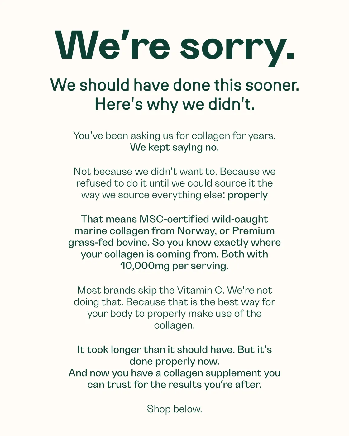 Editorial Apology & Explanation