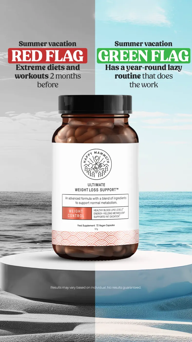 Split-Screen Contrast Flag Product Display