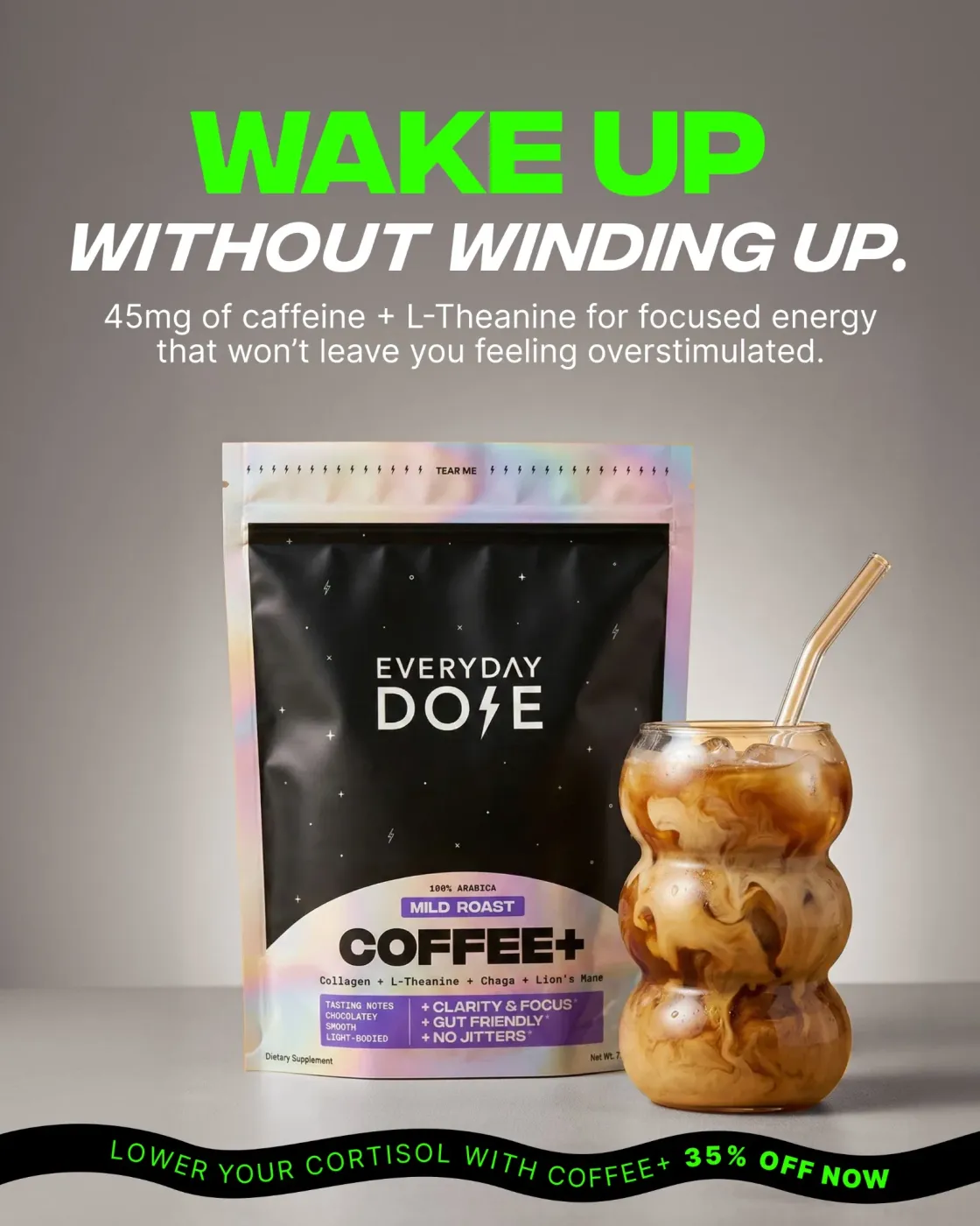 Studio Product Showcase with Curved Bottom Offer
