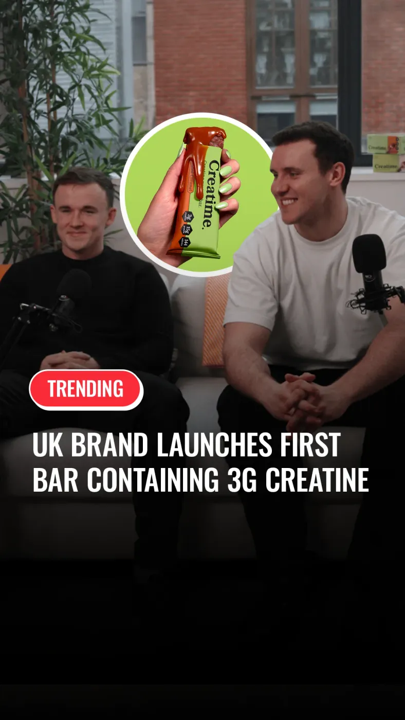 Podcast Style Creatine Bar Ad