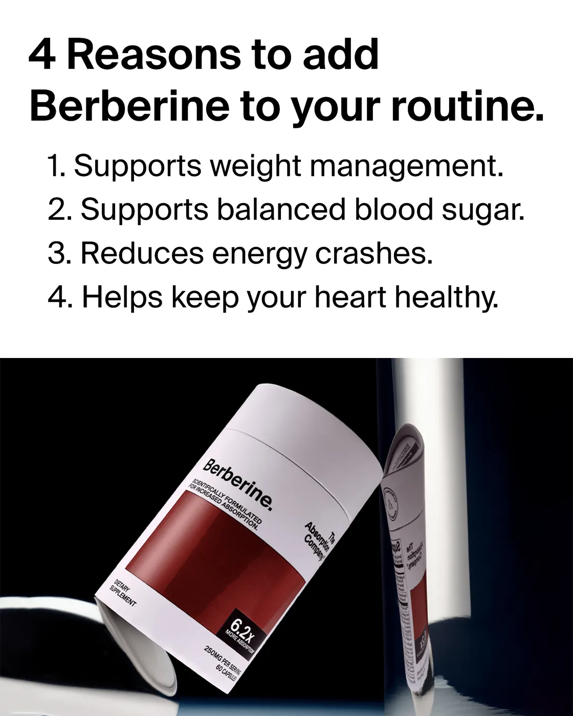 Berberine Supplement Benefits Carousel Ad