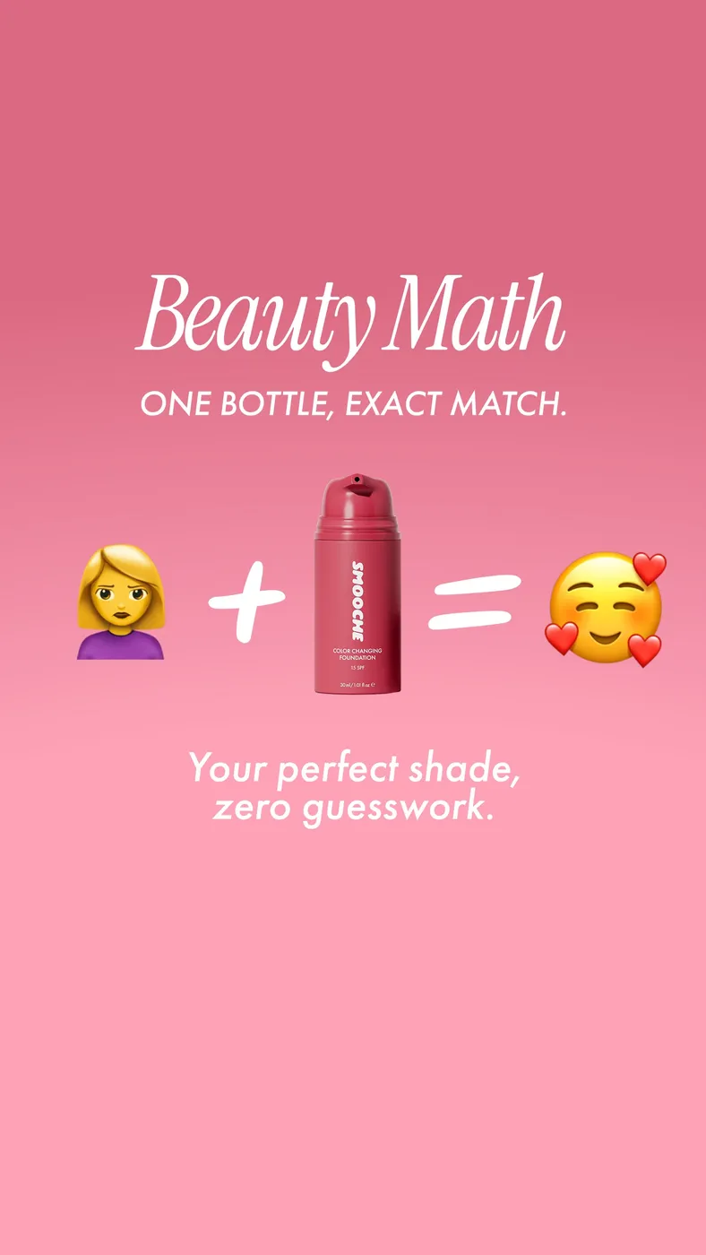 Beauty Math Foundation Ad