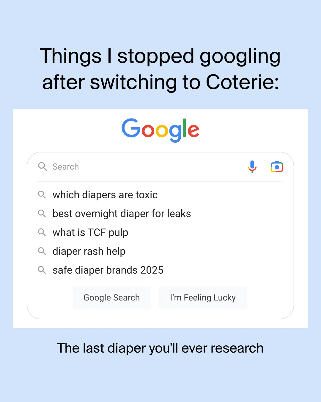 Google Search-Bar Suggestion List Ad